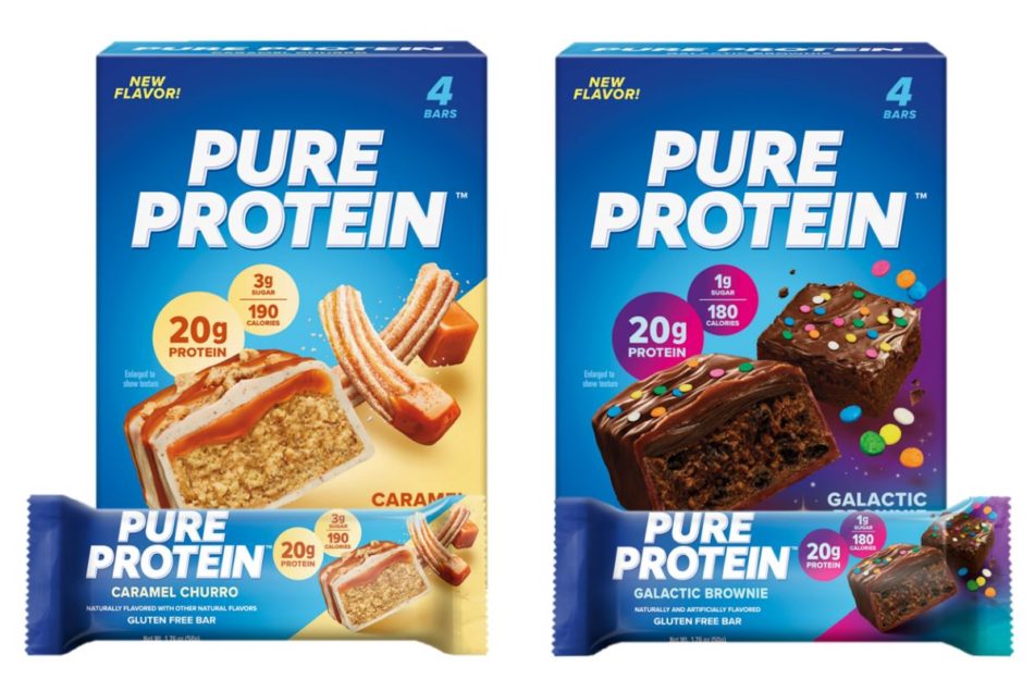 Pure Protein adds nostalgic, globally inspired protein bars