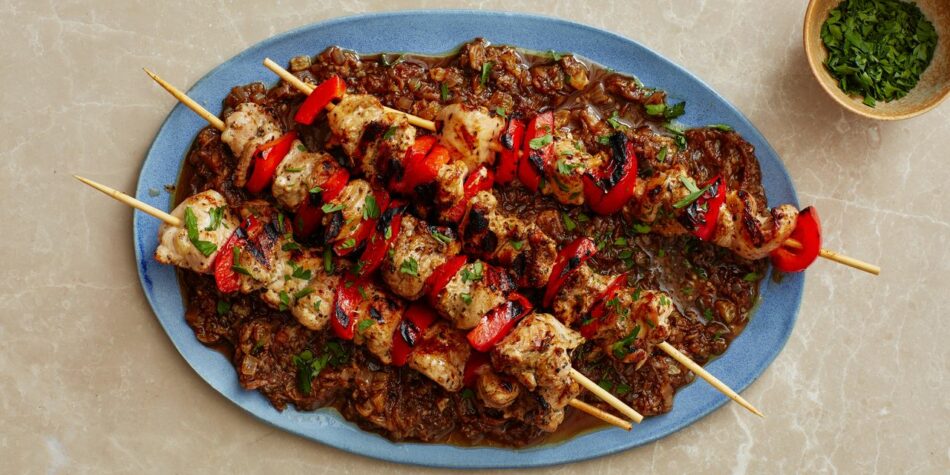 These Easy Chicken Skewers Are the Ultimate Late-Summer Finger Food