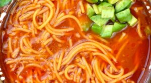 Sopa de Fideo (Mexican Noodle Soup)