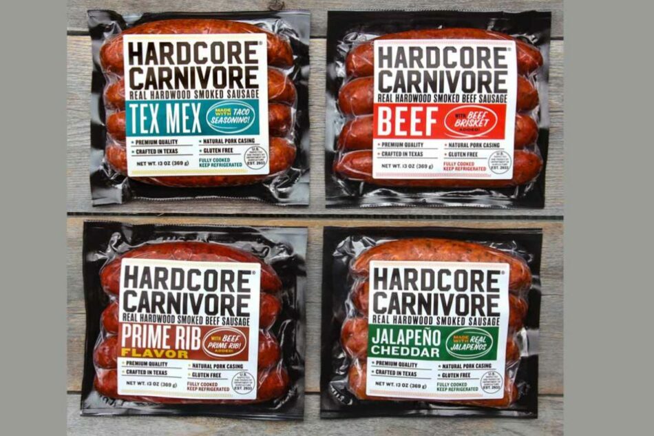 Hardcore Carnivore, Standard Meat launch hardwood smoked sausages line