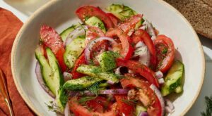 Tomato-Cucumber Salad with Dill