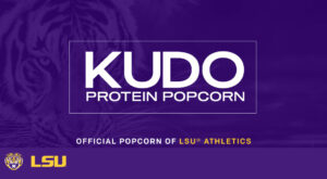 KUDO Protein Popcorn Named Official Popcorn of LSU Athletics