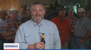 Ted Cruz Dragged for ‘Bizarre and Cringe’ Beer-Fueled Tirade on Newsmax: Looks ‘Like Guy Fieri With Seasonal Affective Disorder’ (Video)
