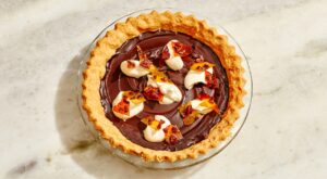 Chocolate Pie With Press-In Crust Recipe | Bon Appétit – Bon Appetit