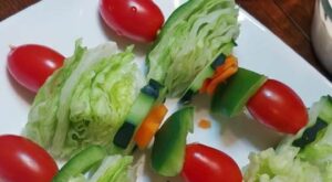 Build A Delicious Seven Layer Salad – Jett’s Kitchen | Recipe in 2023 | Salad recipes, Kabobs, Veggie kabobs – Pinterest – Philippines
