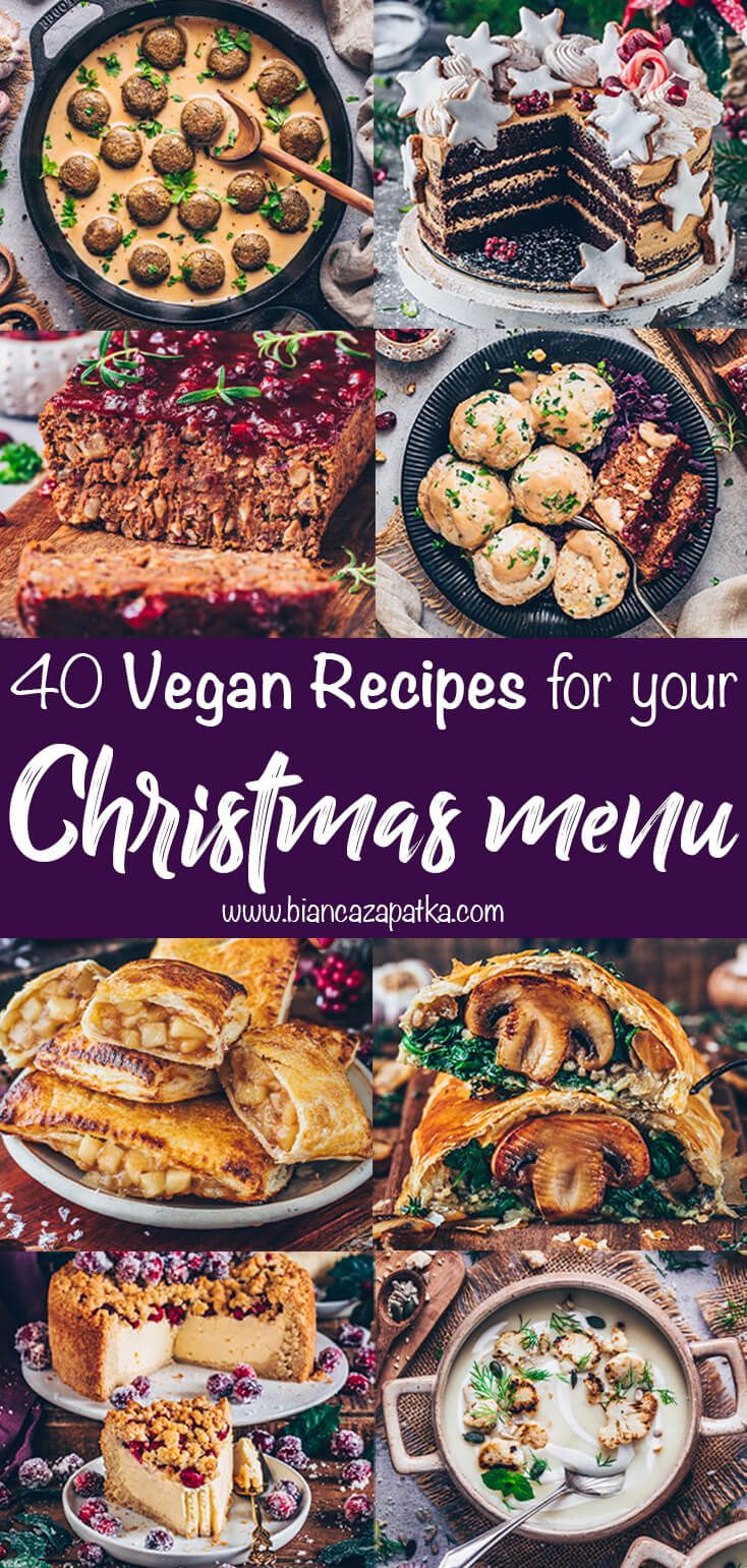 Vegan Christmas Dinner – The Best Recipes for your Christmas feast | Vegan holiday recipes, Vegan christmas dinner … – B R Pinterest