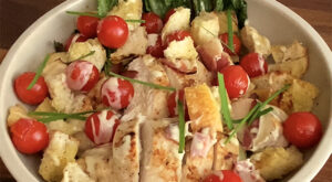 BLT Chicken Sheet-Pan Salad – Hy-Vee
