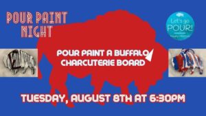 Pour Paint Night- Buffalo Charcuterie Board, Sto Lat Bar, Clarence Center, August 8 2023 – AllEvents.in
