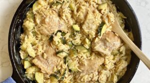 Creamy Chicken and Orzo Skillet Recipe (with Zucchini) – The Kitchn