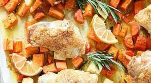 Roast Chicken Sheet Pan4 | Roast chicken dinner, Chicken dinner, Whole 30 recipes – B R Pinterest