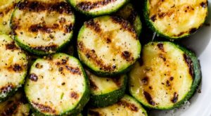 Grilled Zucchini – The Almond Eater