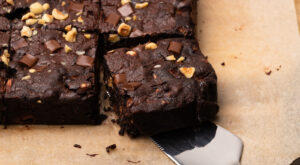 Dark Chocolate Rhubarb Brownies Recipe – Tasting Table