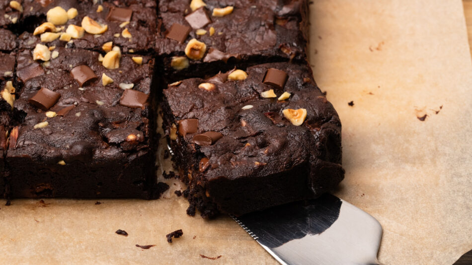 Dark Chocolate Rhubarb Brownies Recipe – Tasting Table