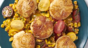 Seared Scallops and Corn Salad for One Recipe – The Kitchn