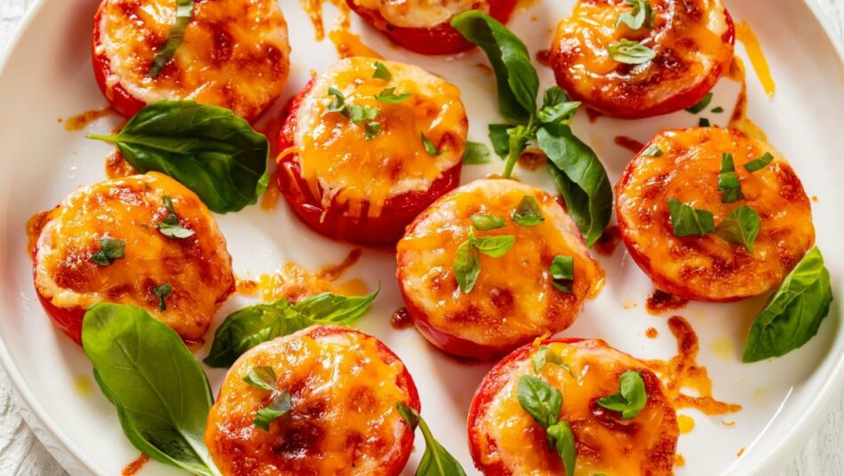 Cherry Tomatoes Stand In For Crust When Making Pizza Poppers – Yahoo Life