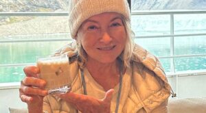 Martha Stewart stirs up controversy by putting a ‘small iceberg’ in her cocktail