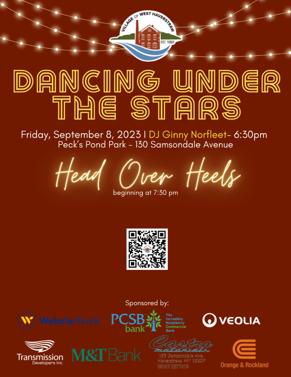Dancing Under the Stars Peck’s Pond Park Village of West Haverstraw, NY