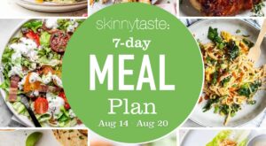 Free 7 Day Healthy Meal Plan (August 14-20)
