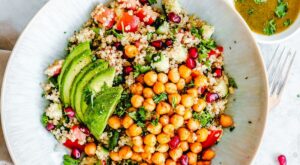 A nutrition expert shares her favorite gut-healthy recipe. The secret is cooked, cooled and reheated quinoa.