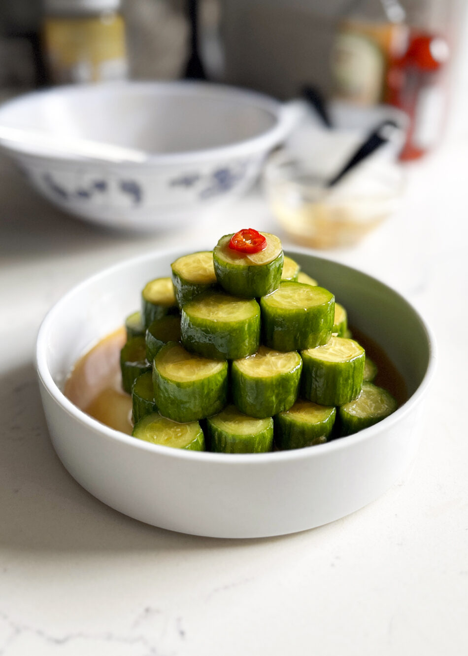 Spicy Cucumbers, Din Tai Fung Dupe