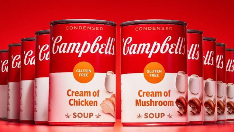 Campbell’s brings its namesake condensed soups into the gluten-free space