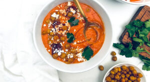 Gluten-Free Gazpacho And Crispy Chickpeas Recipe – The Daily Meal