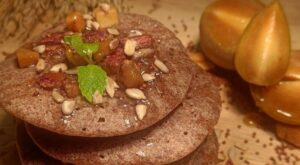 Try this gluten-free Ragi, Chikoo, and Sunflower seeds pancake recipe this Janmashtami