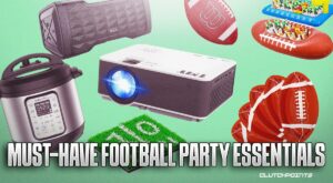 12 must-have football party essentials for NFL, college, or high school gamedays