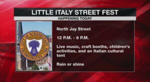 Italian cuisine on display for little Italy street fest in Schenectady