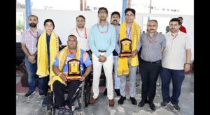 J&K: Medallists of Para Archery World Ranking Tournament honoured