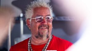 Comin’ in hot! Food Network star Guy Fieri unveils Flavortown NFL collection