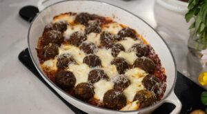 Lamb meatballs with pomodoro and ricotta: Get the recipe!