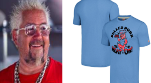 Guy Fieri rolls out Flavortown collection for Carolina Panthers and it’s all about the CUE!