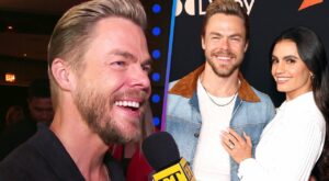 Derek Hough Flashes His Wedding Ring and Shares Honeymoon Details