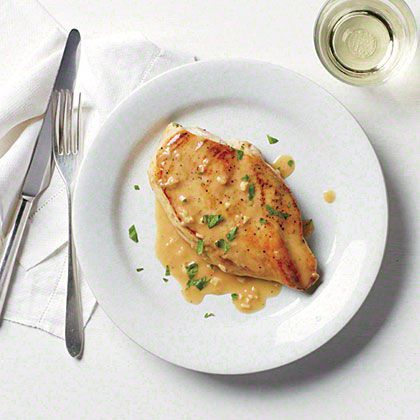 Pan-Seared Chicken Breast with Rich Pan Sauce Recipe