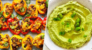 Joy Bauer’s healthy tailgating spread includes bell pepper nachos and edamame hummus