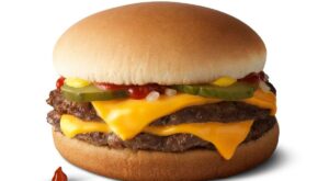 McDonald’s Is Giving Out 50-Cent Double Cheeseburgers in Honor of National Cheeseburger Day
