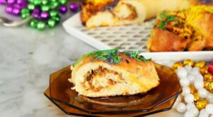 Savory King Cake, sausage rolls and other delicious Mardi Gras dishes