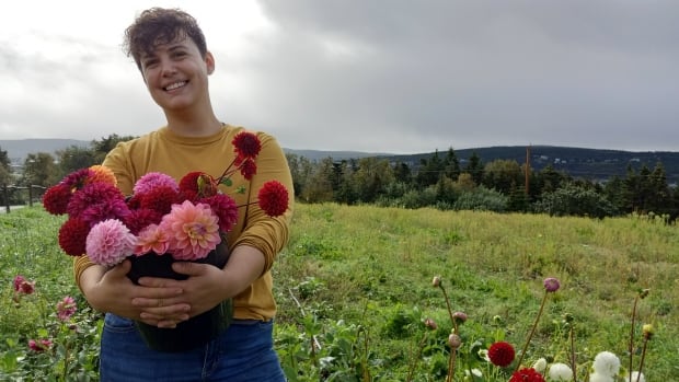 Things are in bloom for this new farmer, right in the heart of St. John’s | CBC News