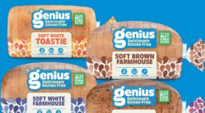 Genius Foods relaunches gluten-free sliced bread range