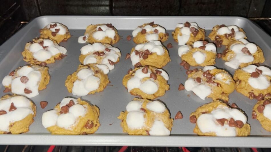 Cooking with KX: Peanut Butter Pumpkin Spice S’more Cookies