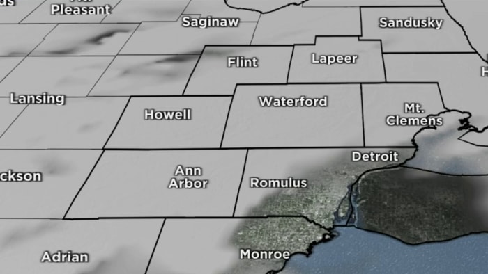 Many clouds, very mild temps with light southerly breeze expected Thursday in Metro Detroit