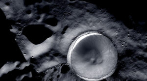 NASA Moon Camera Mosaic Sheds Light on Lunar South Pole