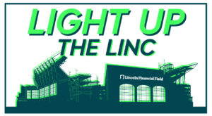 Eagles fans, help Light Up the Linc on Thursday night!