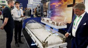 At the funeral directors convention, the mood is light