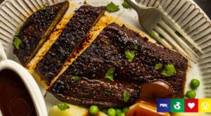 Jazz Up Your Vegan Roast Dinner With This Roasted Aubergine Steak
