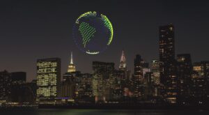 One thousand drones will take to the NYC skyline this weekend