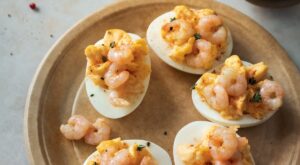 Bobby Flay’s Twist On Deviled Eggs Is Packed With Tangy Flavor