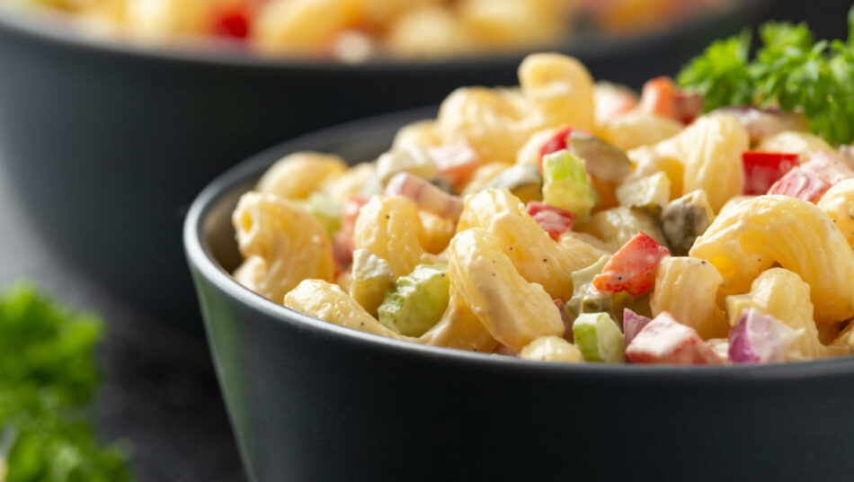 Filipino-Style Macaroni Salad Puts A Tropical Spin On The Picnic Classic