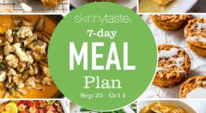 Free 7 Day Healthy Meal Plan (Sept 25-Oct 1)